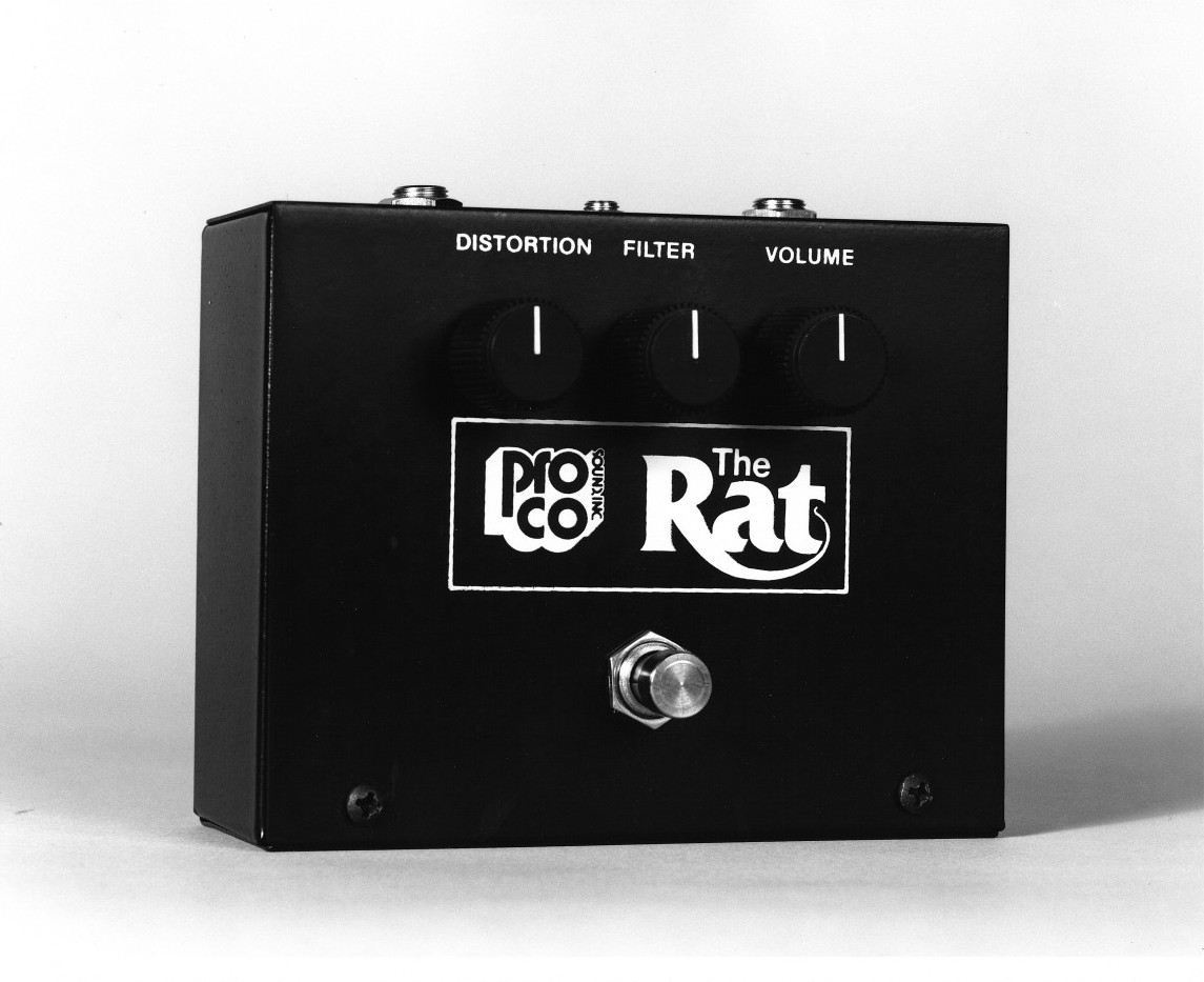 History and Versions of the Pro Co RAT Distortion Pedal - Paul Reno